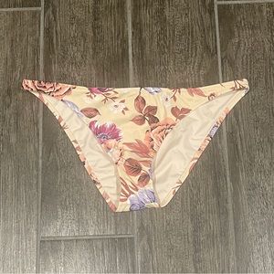 Floral print bikini bottoms